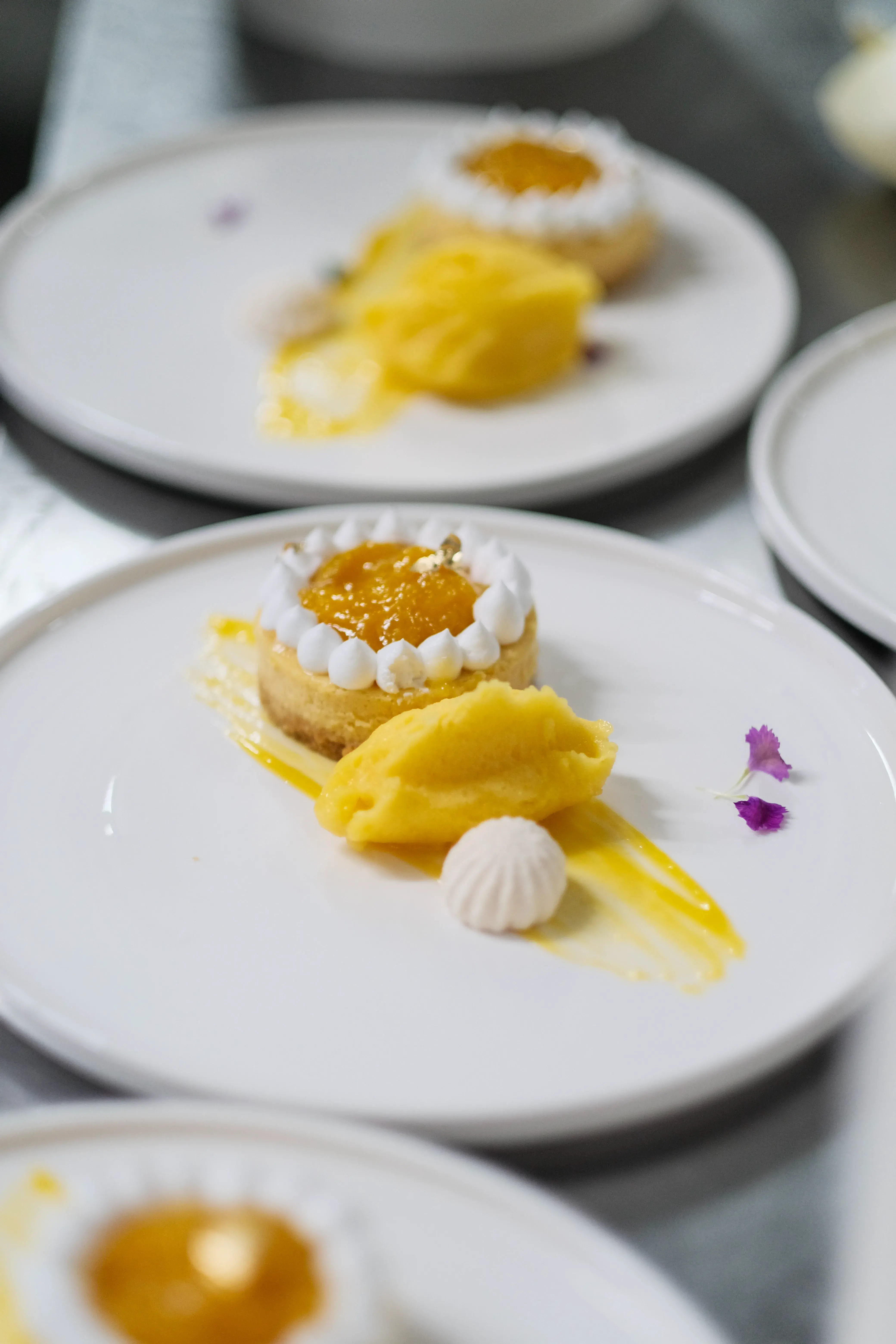 Dessert at Zona K Atelier, restaurant in Jaco, Costa Rica